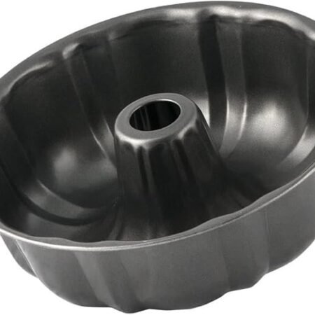 Forma Antiaderente de Pudim e Bolo com Furo Central Tipo Bundt Ideal para Sobremesas e Assados Decorativos Resistente e Durável Fácil de Desenformar Perfeita para Uso Doméstico e Profissional