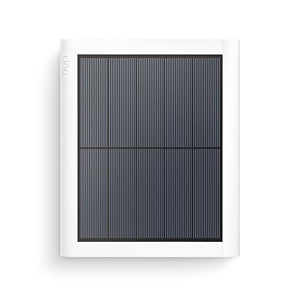 Painel Solar Anel (2ª Geração), 4W para Outdoor Cam Plus, Outdoor Cam (Stick Up Cam), Stick Up Cam Pro, Spotlight Cam Plus, Spotlight Cam Pro - Branco