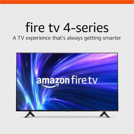 Amazon Fire TV 43" 4-Series 4K UHD smart TV com Alexa Voice Remote aprimorado, streaming de TV ao vivo sem cabo